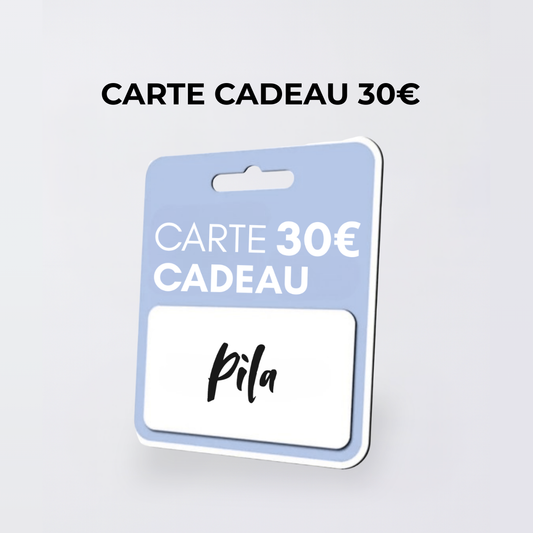 OFFERT CARTE CADEAU 30€